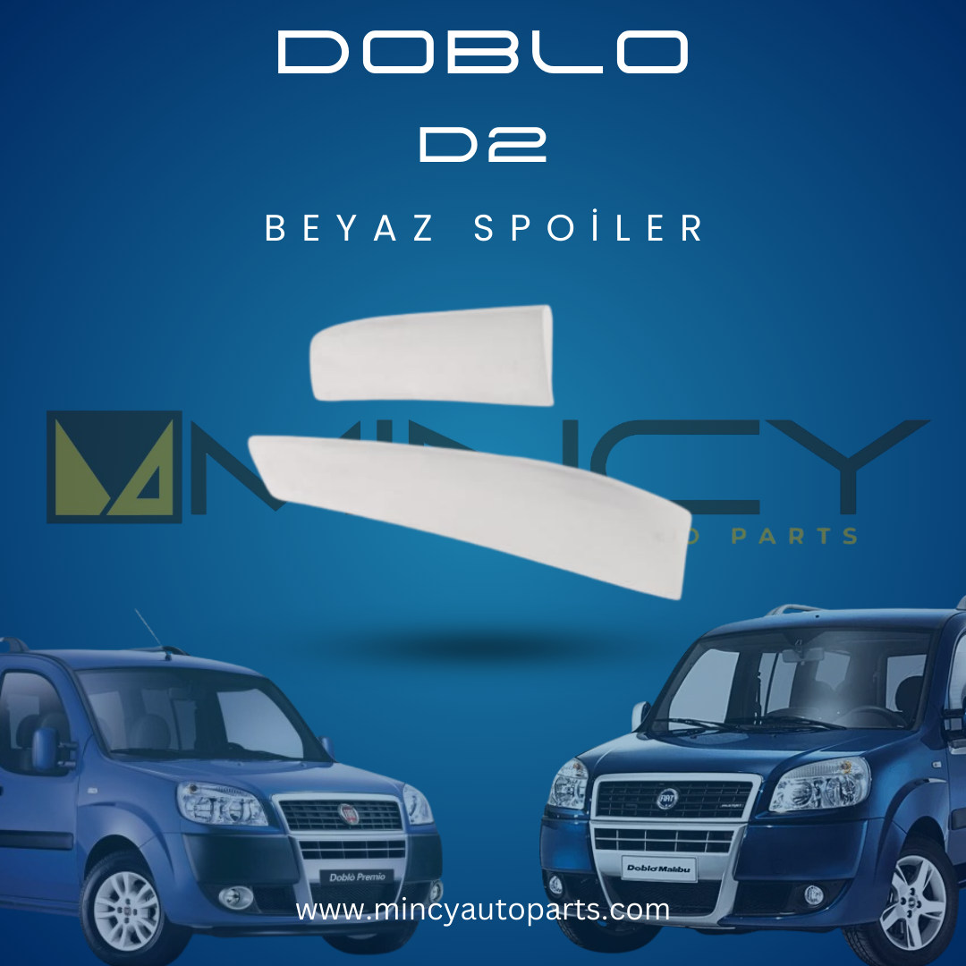 Fiat Doblo D2 Çift Kapı Spoiler