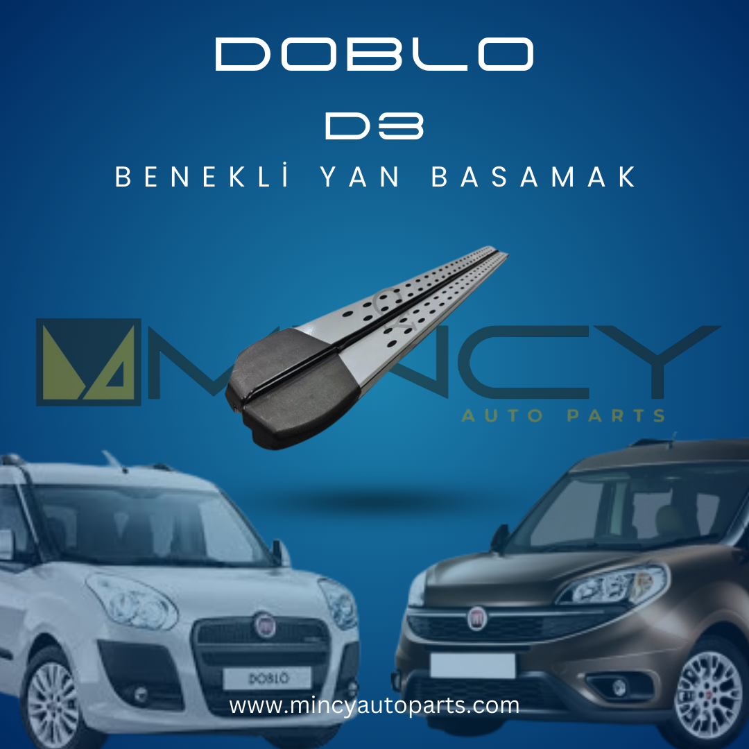 Fiat Doblo D3 Benekli Yan Basamak