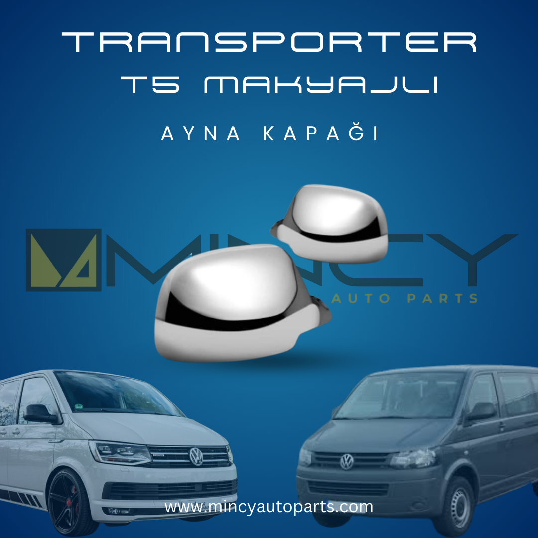 Volkswagen Transporter T5 Makyajlı Kasa Ayna Kapağı Nikelajı