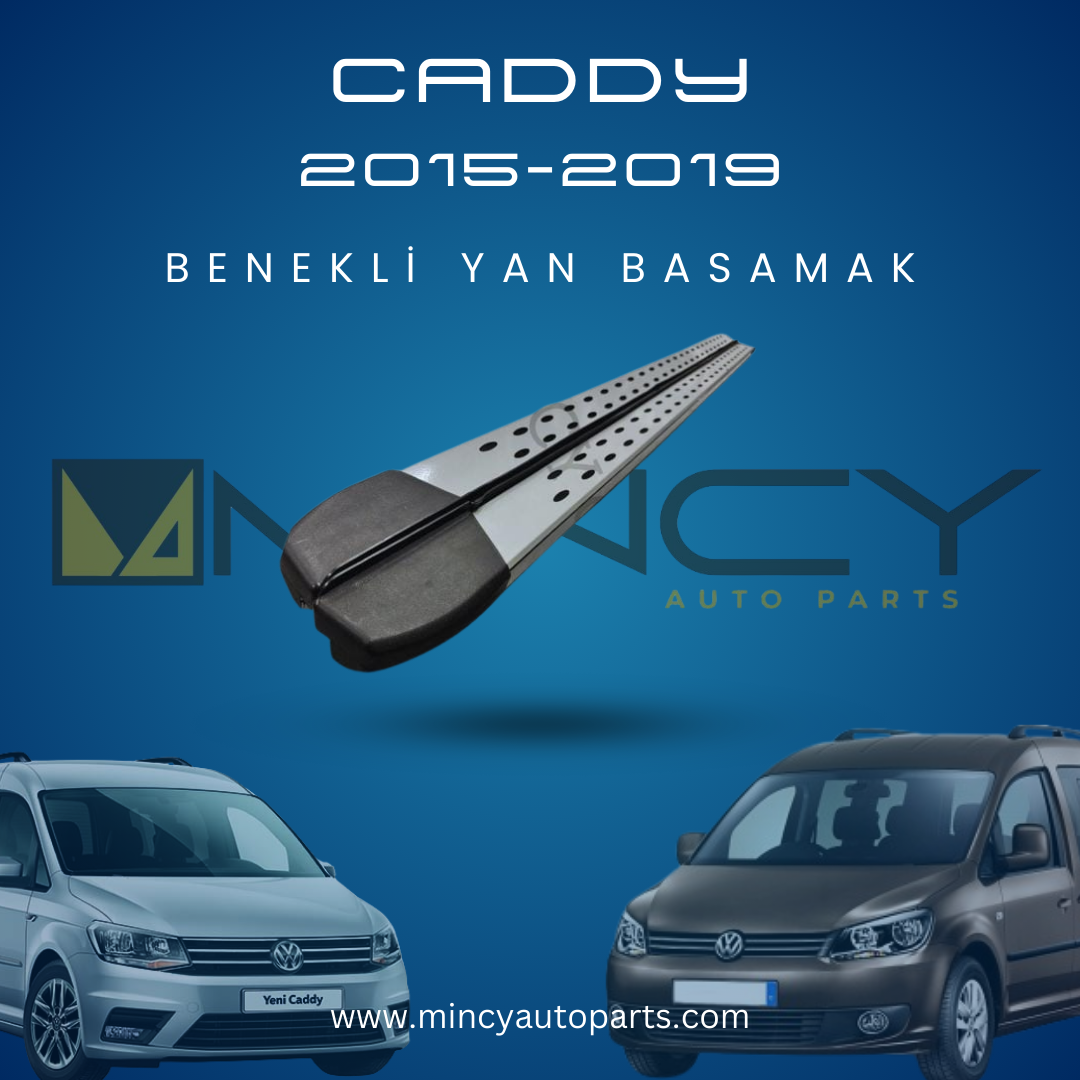 Volkswagen Caddy 2015-2019 Benekli Yan Basamak