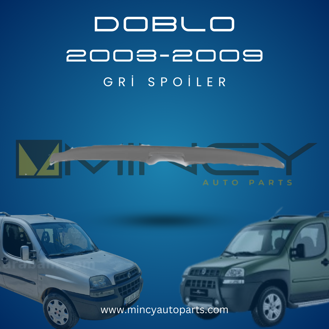 Fiat Doblo D1 2003-2009 Tek Kapı Spoiler