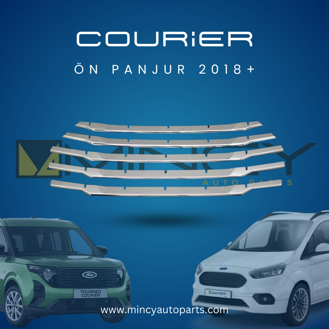 Ford Courier Ön Panjur Nikelajı 2018+