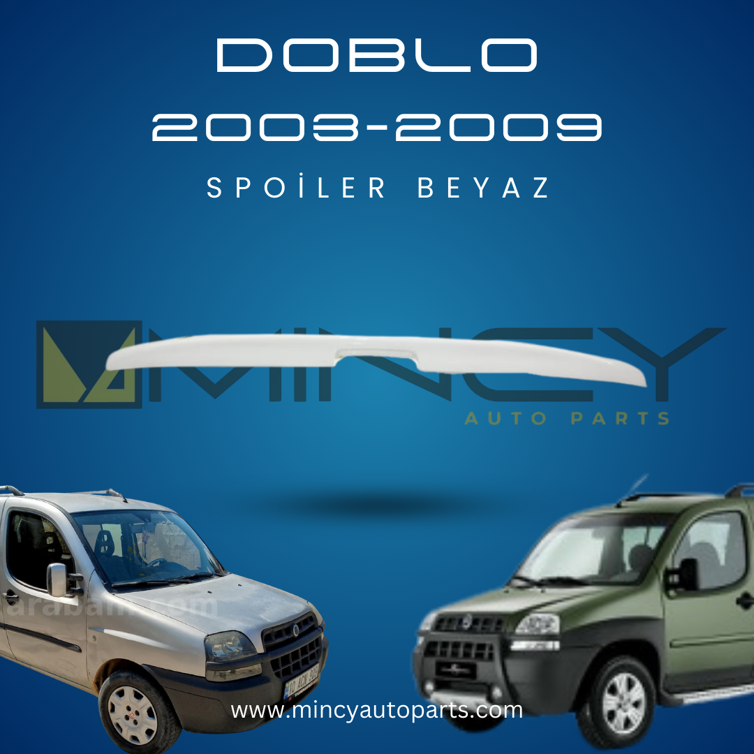 Fiat Doblo D1 2003-2009 Tek Kapı Spoiler