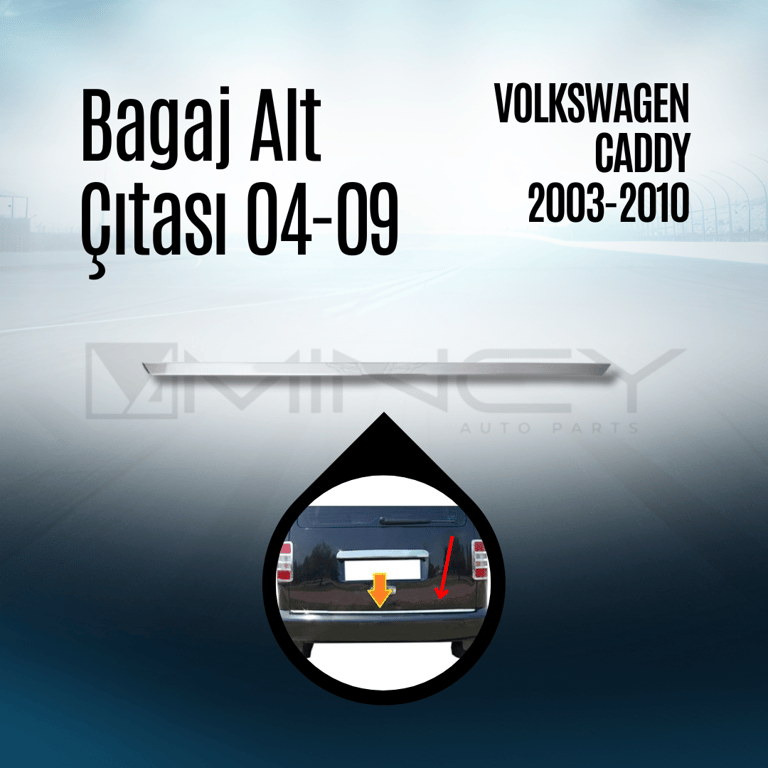 Caddy Bagaj Alt Çıtası 2003-2010