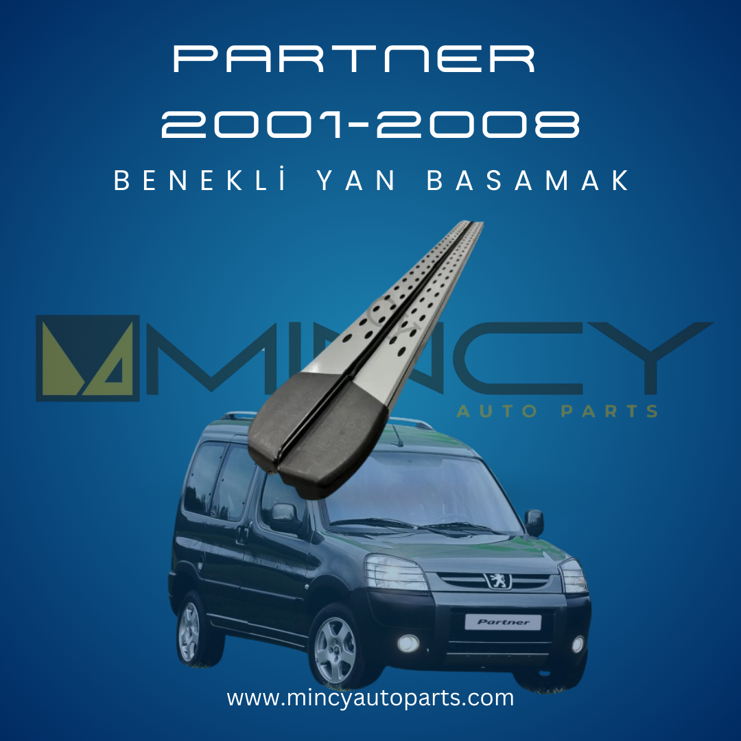 PEUGEOT PARTNER 2001–2008 Benekli Yan Basamak