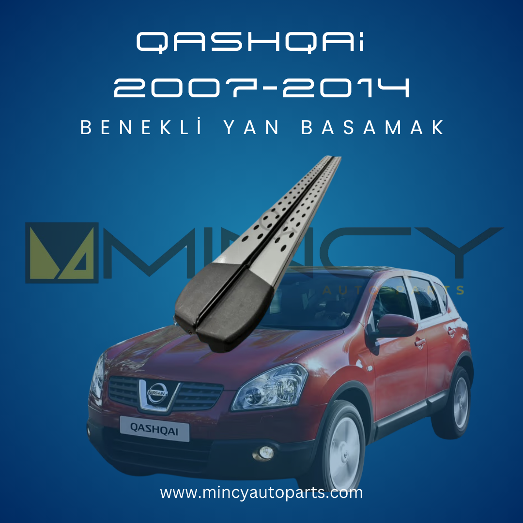 NISSAN QASHQAI 2007–2014 Benekli Yan Basamak