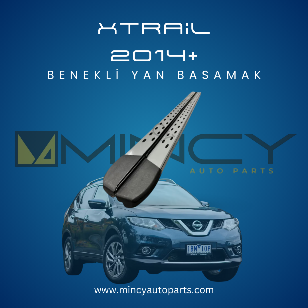 NISSAN X-TRAIL 2014+ Benekli Yan Basamak