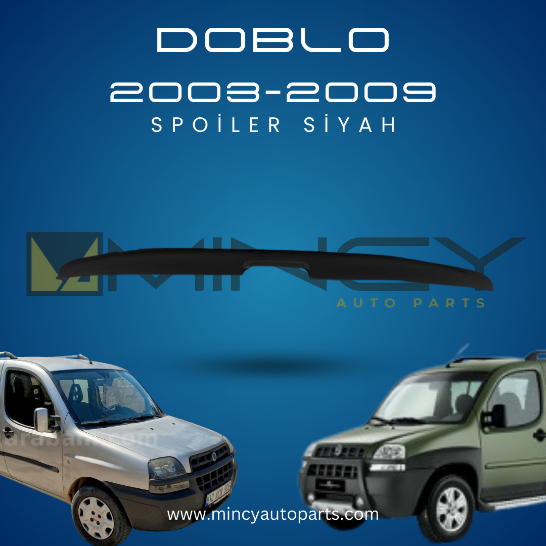 Fiat Doblo D1 2003-2009 Tek Kapı Spoiler