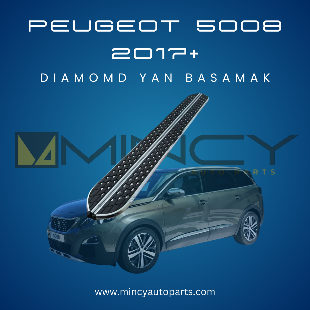 PEUGEOT 5008 2017+ Diamond Yan Basamak