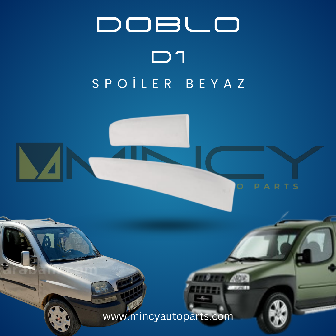 Fiat Doblo D1 2000-2005 Çift Kapı Spoiler