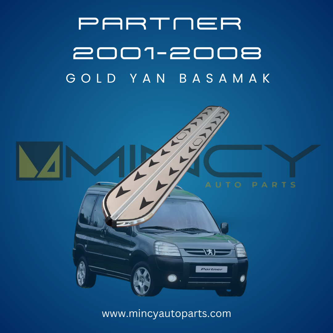 PEUGEOT PARTNER 2001–2008 Gold Yan Basamak