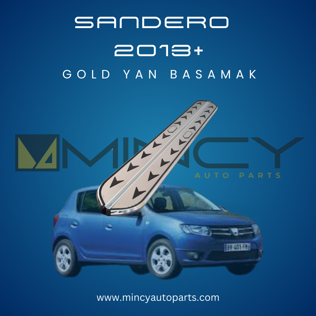 DACIA SANDERO 2013+ Gold Yan Basamak