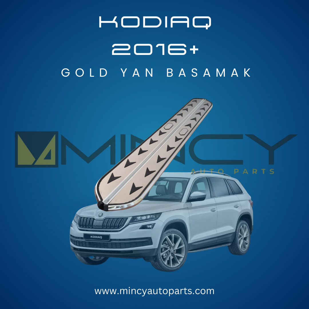 SKODA KODIAQ 2016+ Gold Yan Basamak