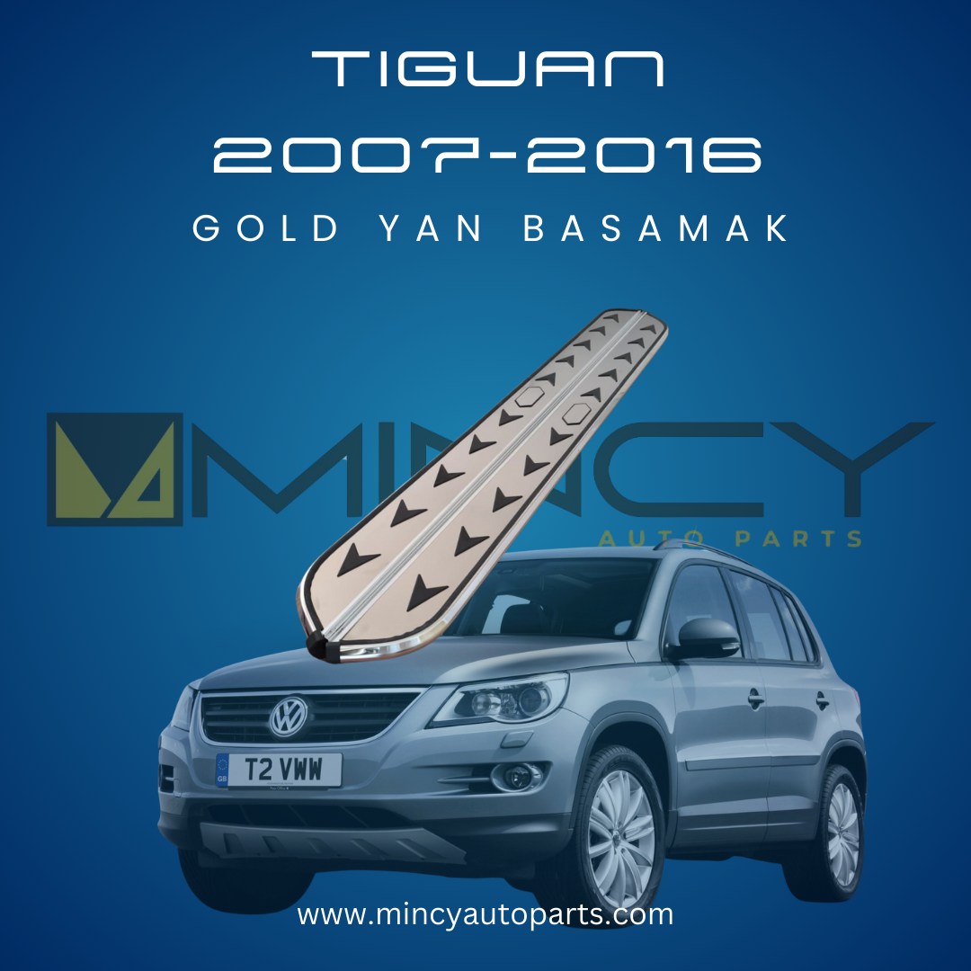 VOLKSWAGEN TIGUAN 2007–2016 Gold Yan Basamak