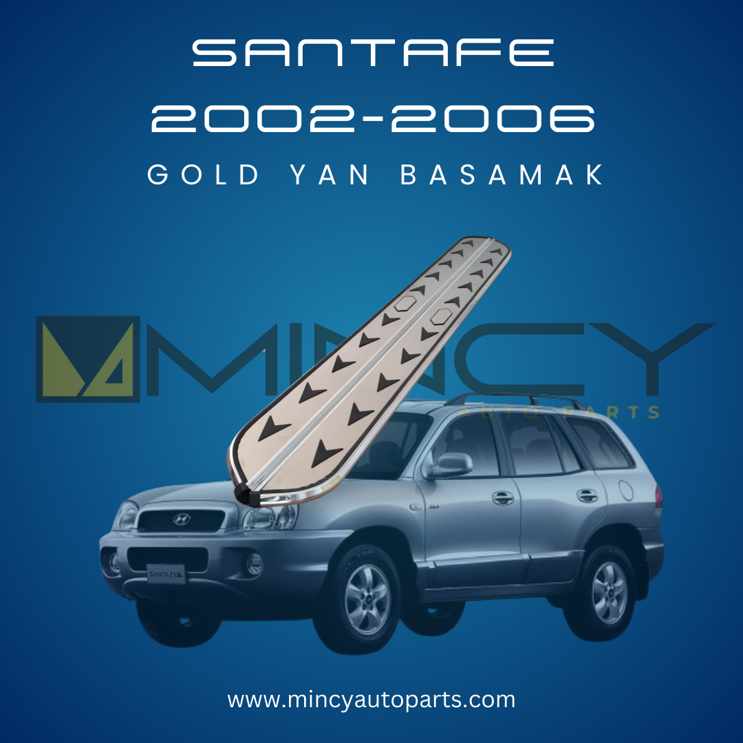 HYUNDAI SANTAFE 2002–2006 Gold Yan Basamak