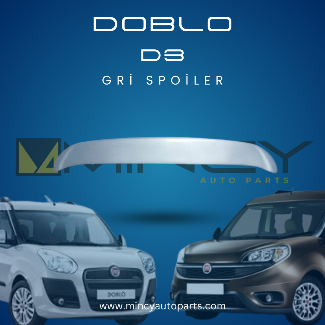 Fiat Doblo D3 Tek Kapı Spoiler