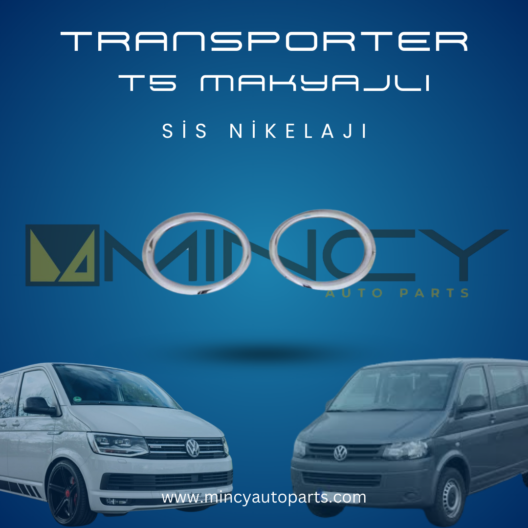 Volkswagen Transporter T5 Makyajlı Kasa Sis Farı Nikelajı
