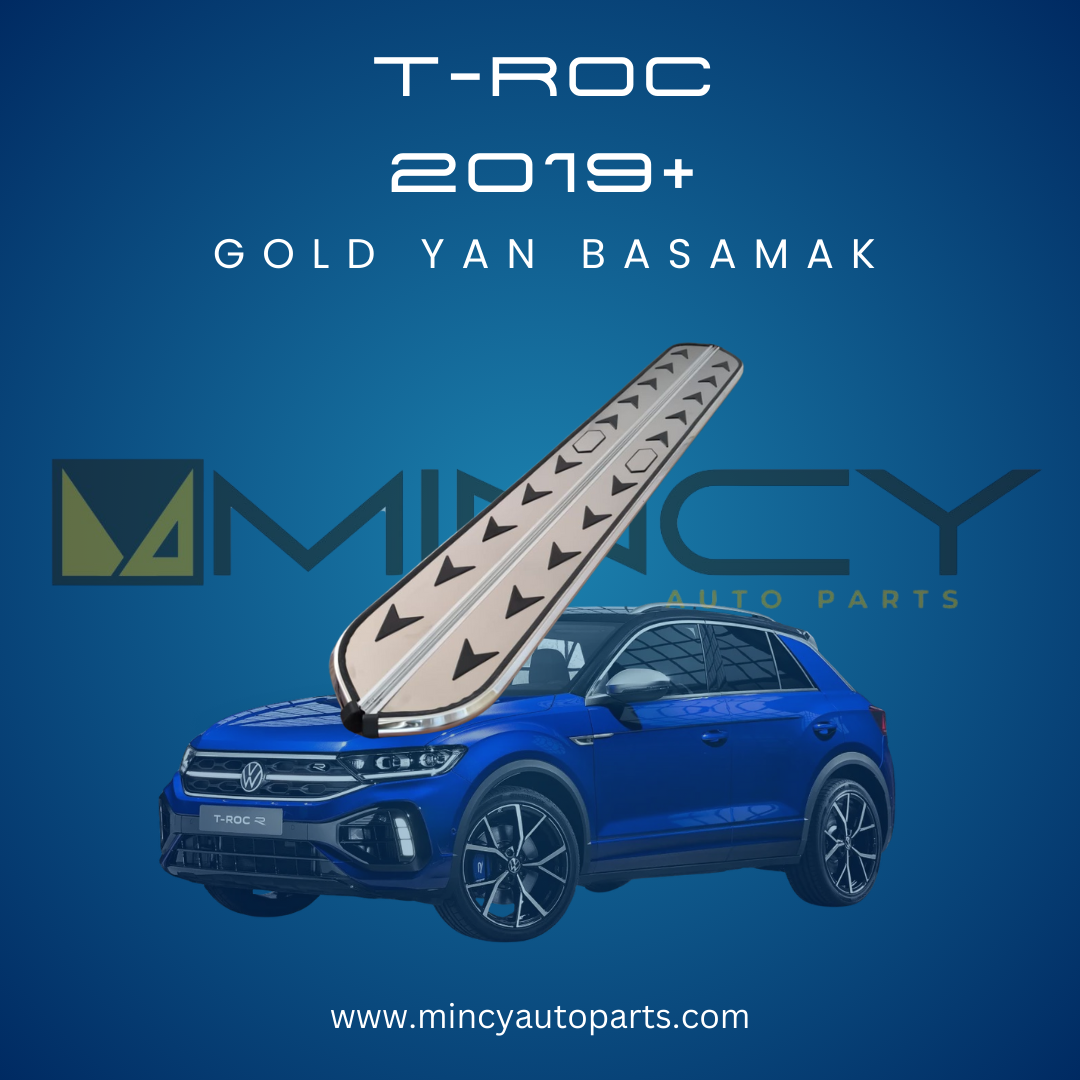 VOLKSWAGEN T-ROC 2019+ Gold Yan Basamak