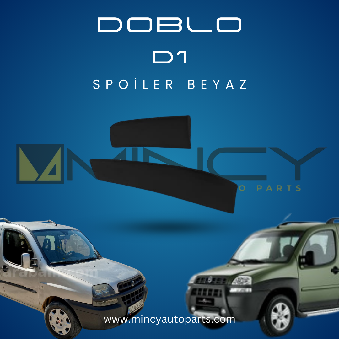 Fiat Doblo D1 2000-2005 Çift Kapı Spoiler
