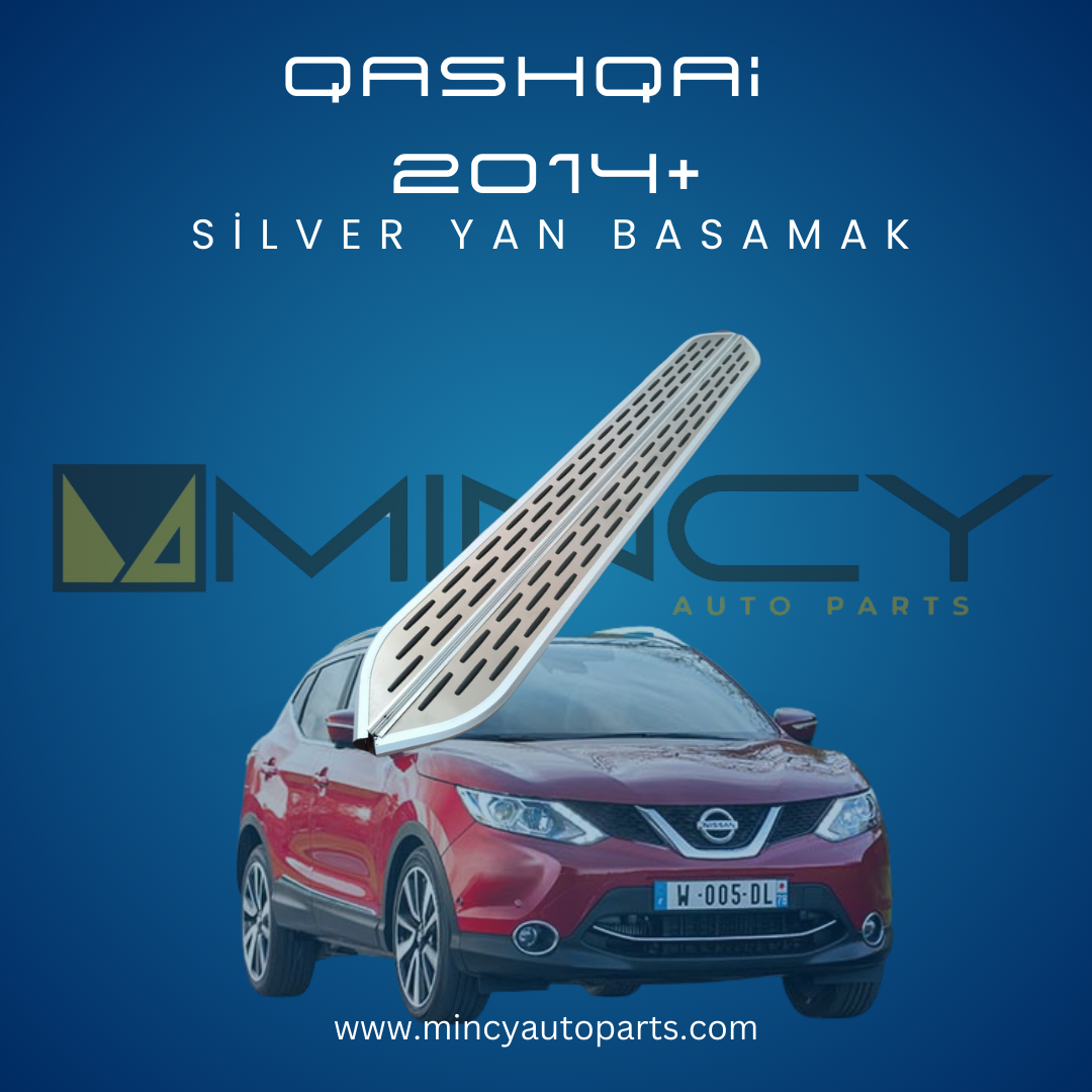 NISSAN QASHQAI 2014+ Silver Yan Basamak