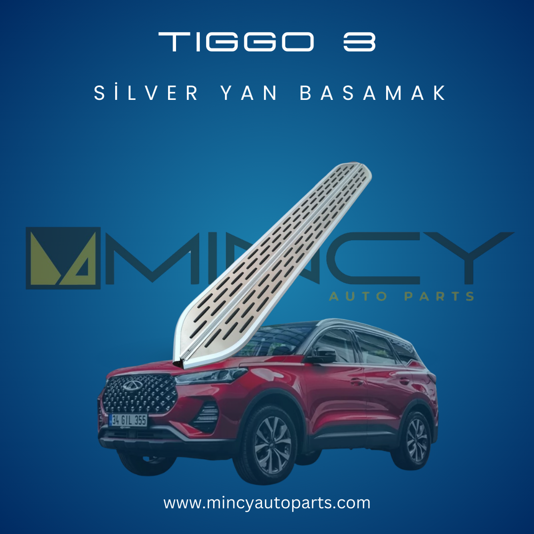 Tiggo 3 Silver Yan Basamak
