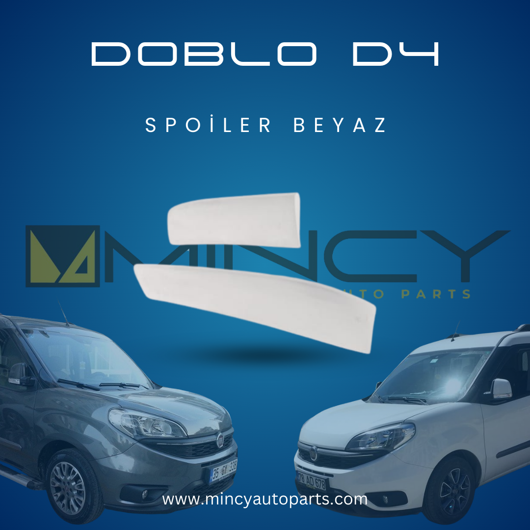 Fiat Doblo D4 Çift Kapı Spoiler