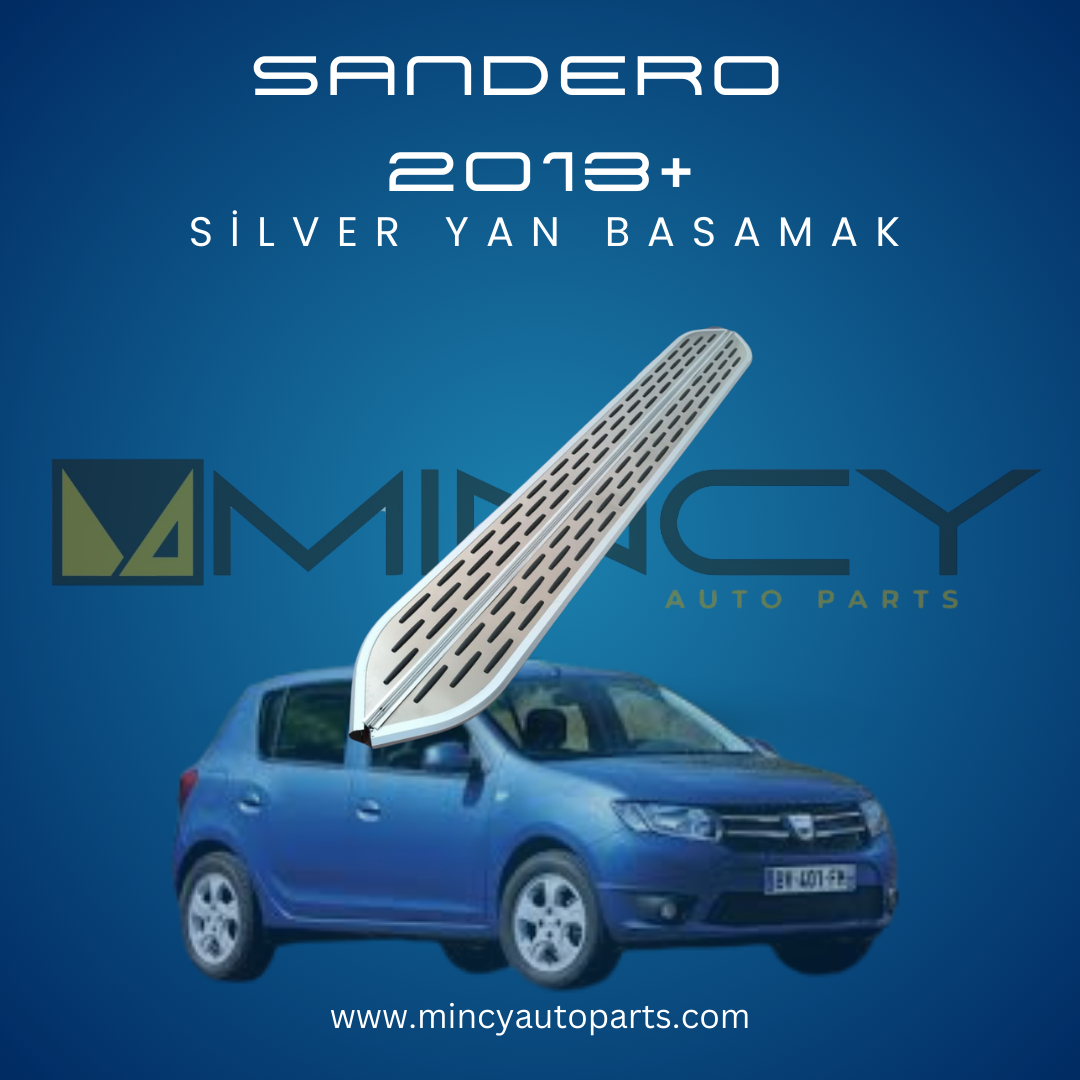 DACIA SANDERO 2013+ Silver Yan Basamak