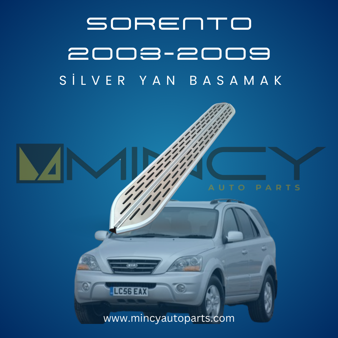 Sorento 2003–2009 Silver Yan Basamak