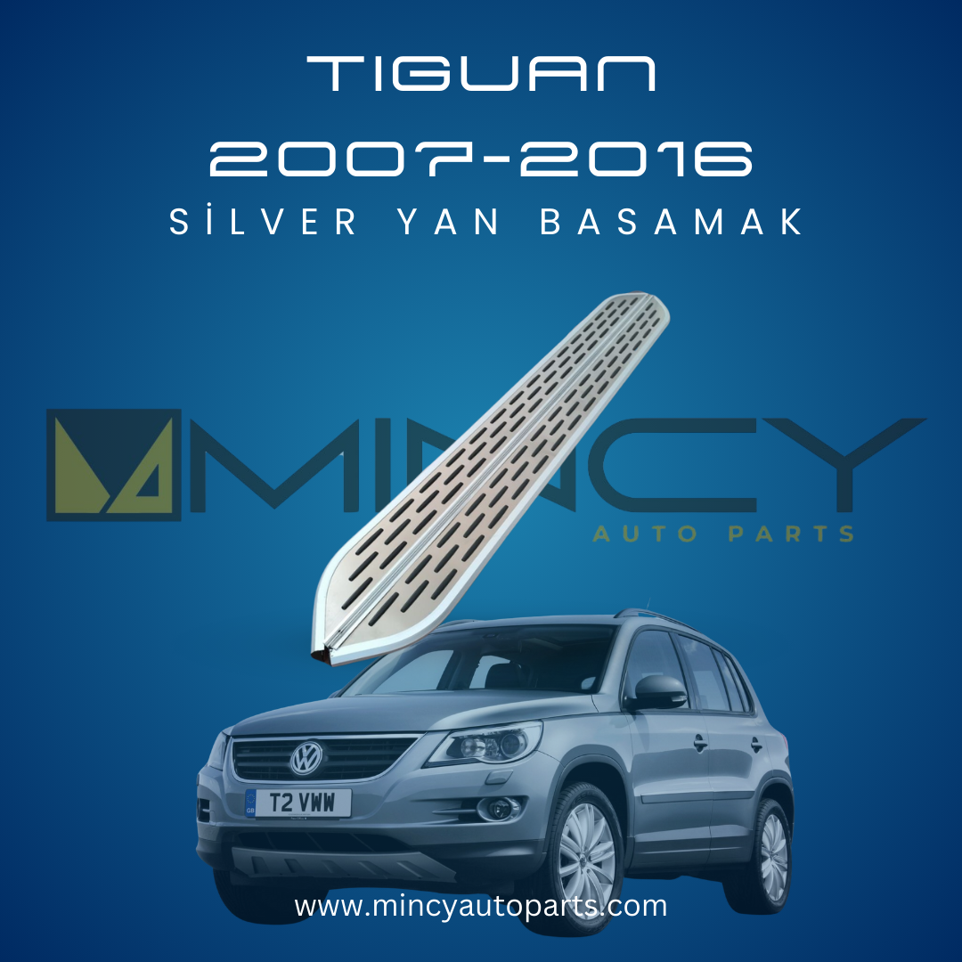 VOLKSWAGEN TIGUAN 2007–2016 Silver Yan Basamak