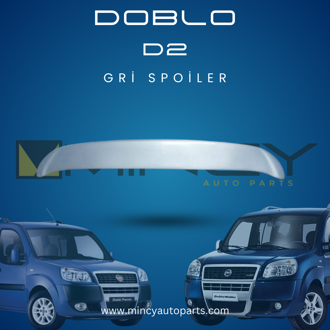 Fiat Doblo D2 Tek Kapı Spoiler
