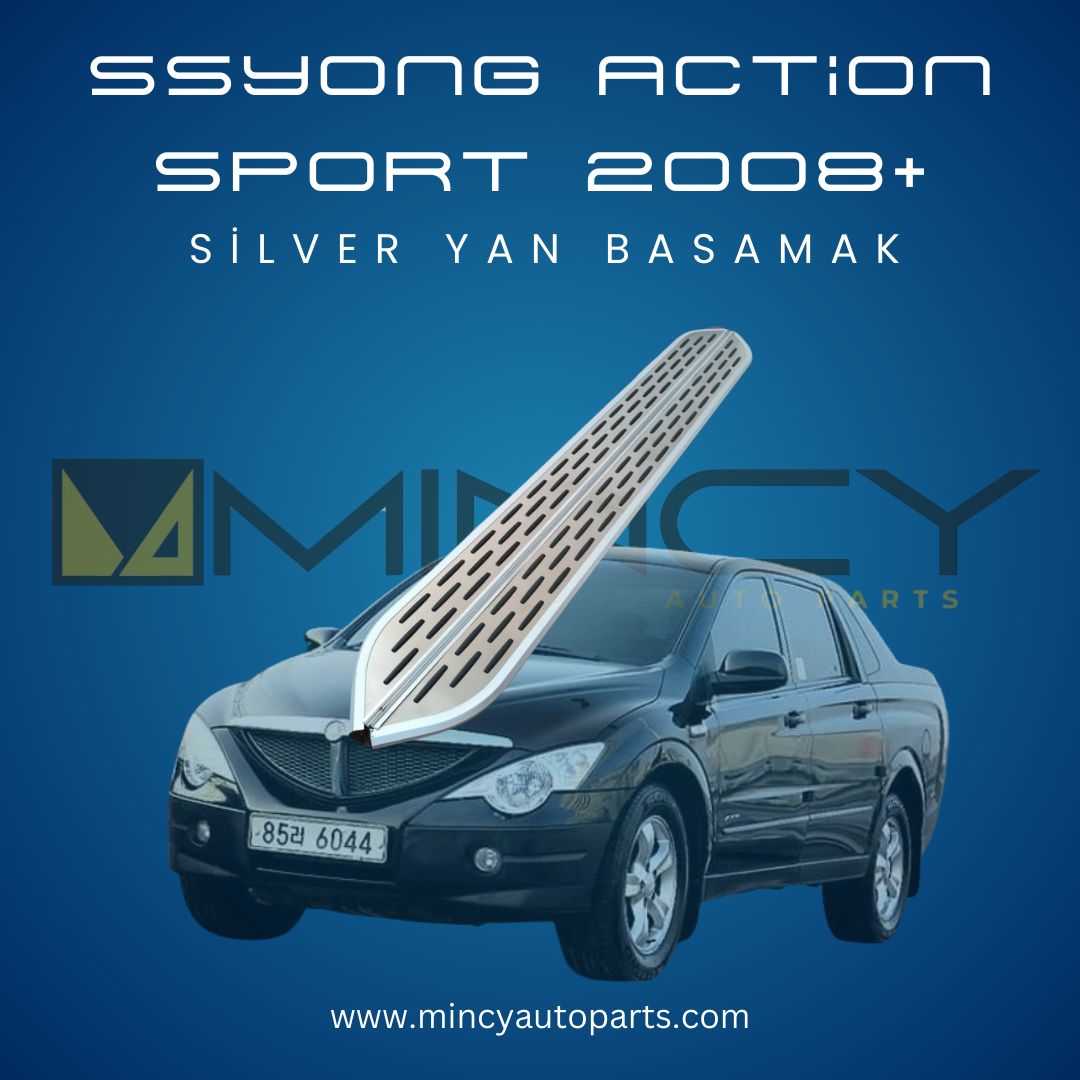 SSANGYONG ACTION SPORT 2008+ Silver Yan Basamak