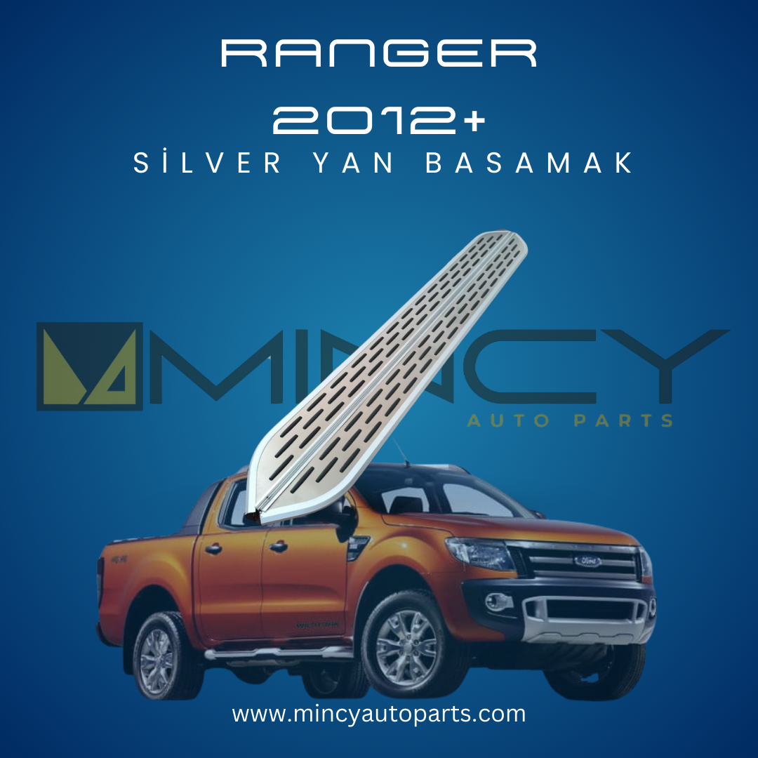 FORD RANGER 2012+ Silver Yan Basamak