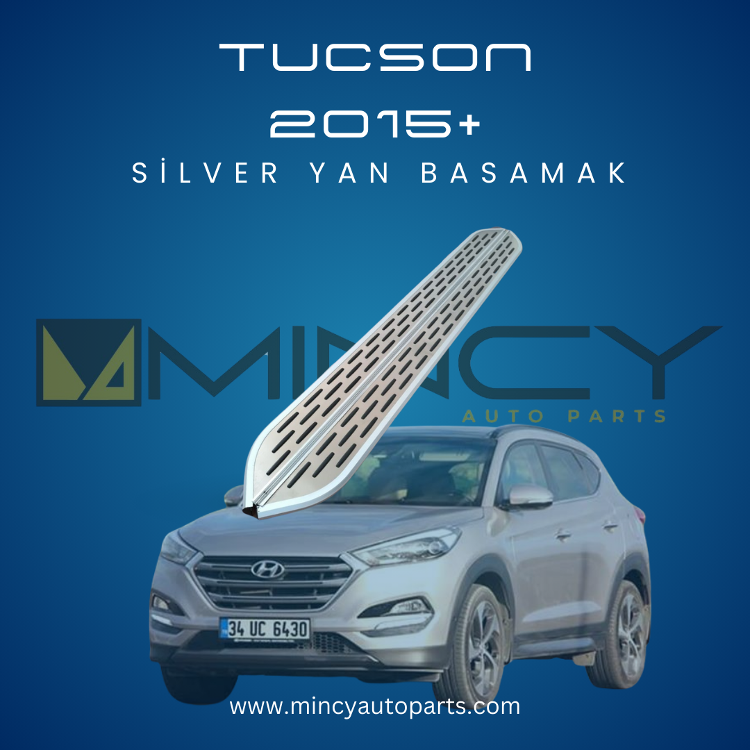 HYUNDAI TUCSON 2015+ Silver Yan Basamak