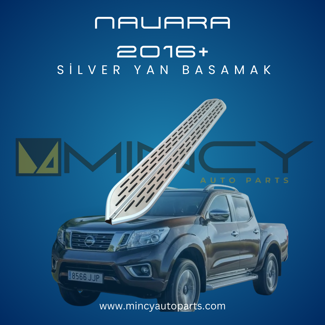 NISSAN NAVARA 2016+ Silver Yan Basamak