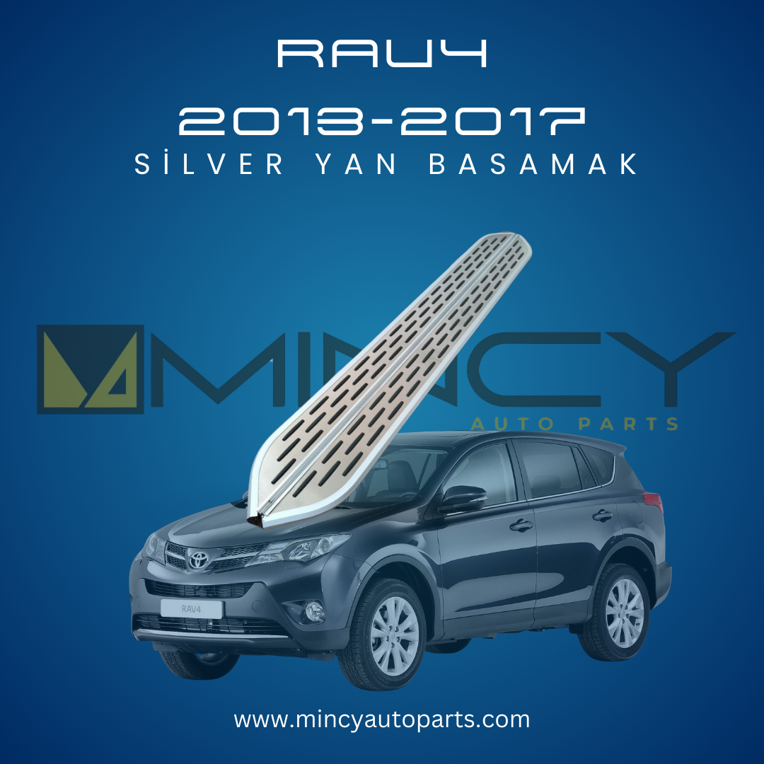 TOYOTA RAV4 2013–2017 Silver Yan Basamak