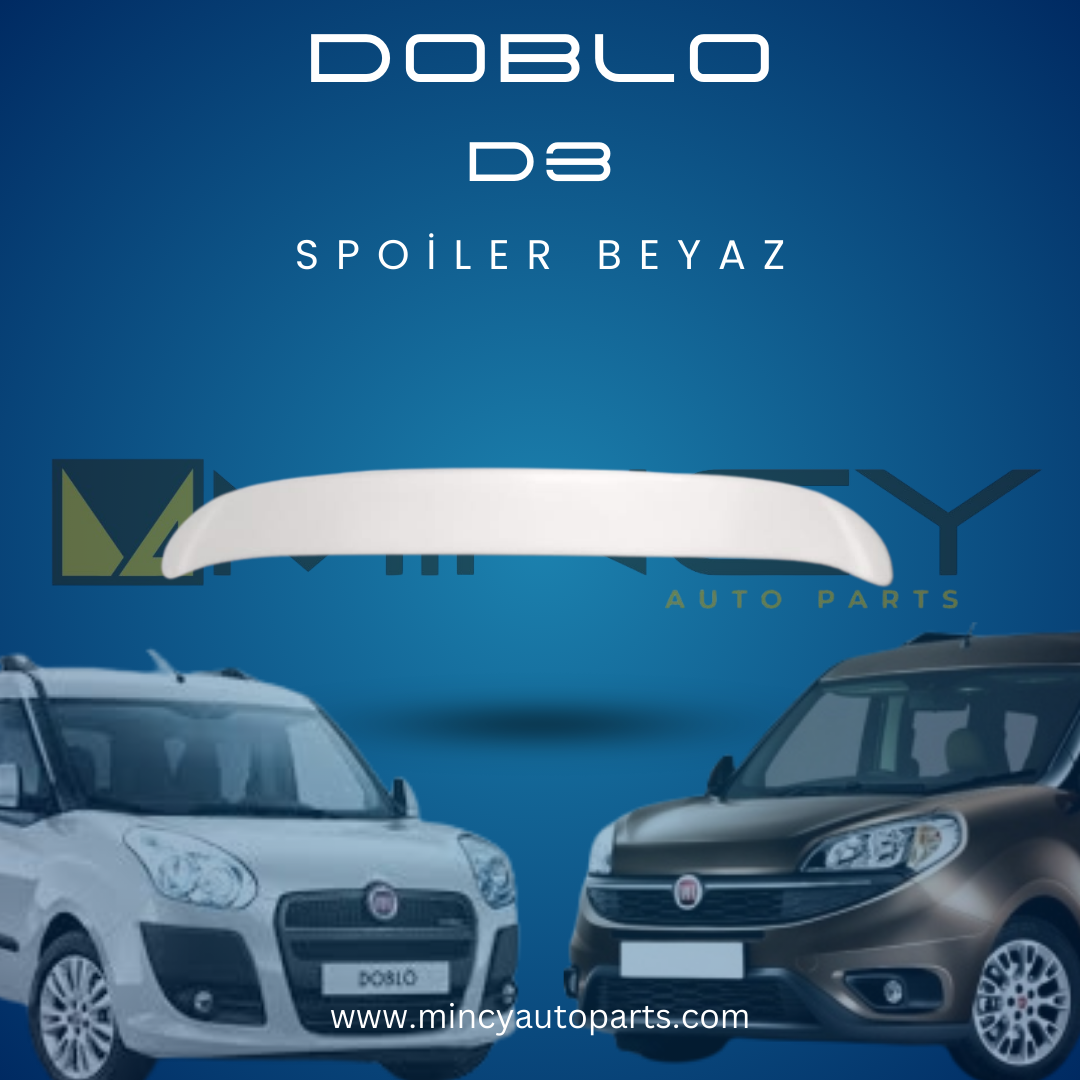 Fiat Doblo D3 Tek Kapı Spoiler