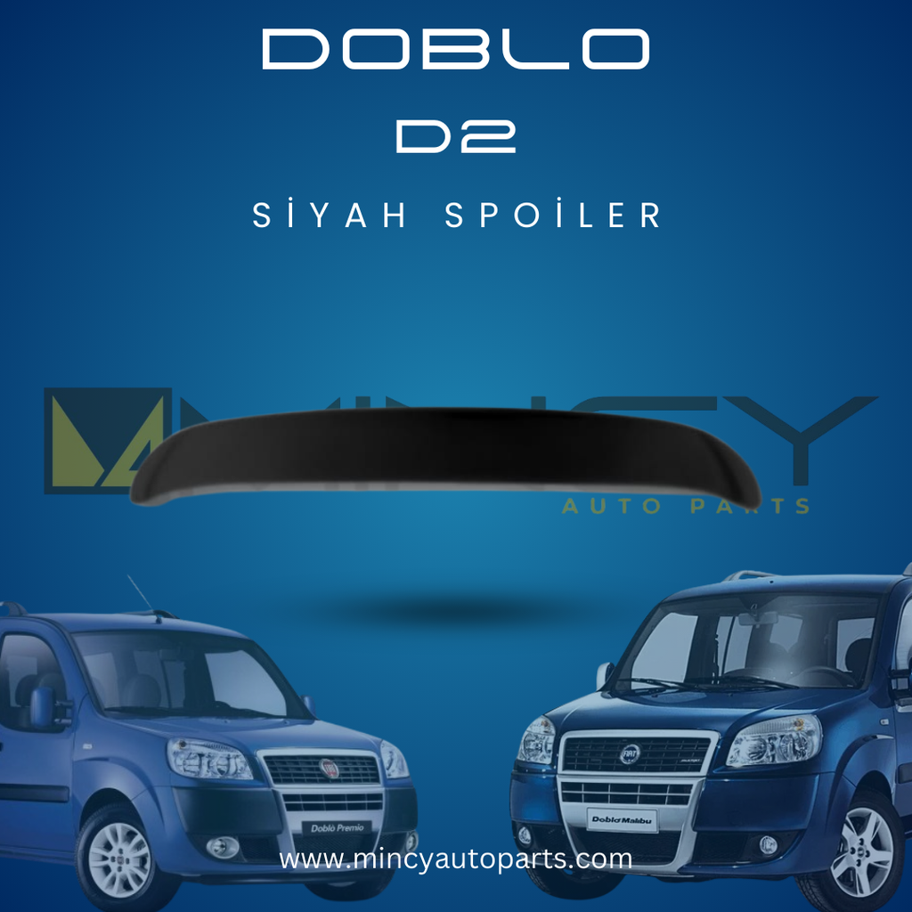 Fiat Doblo D2 Tek Kapı Spoiler