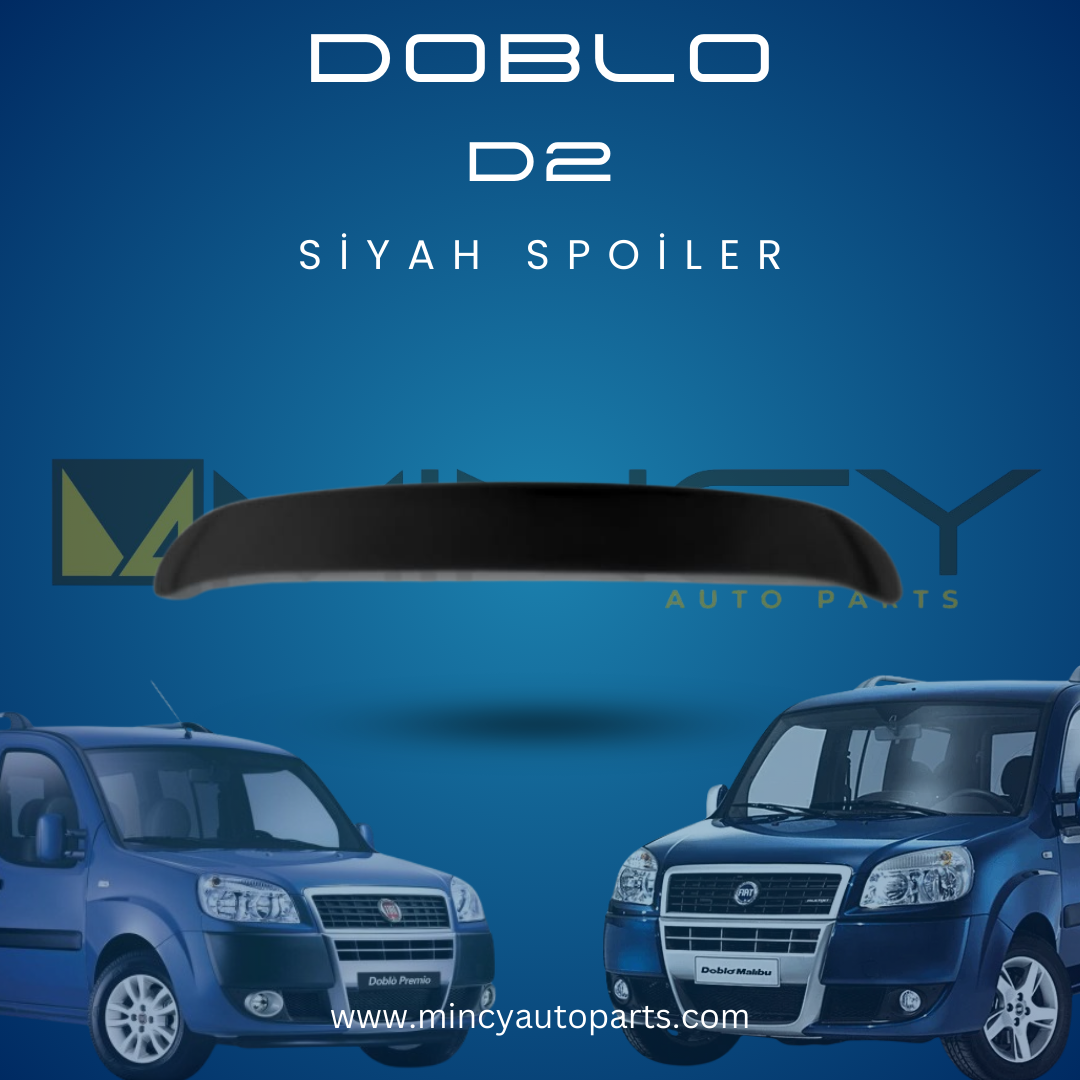 Fiat Doblo D2 Tek Kapı Spoiler