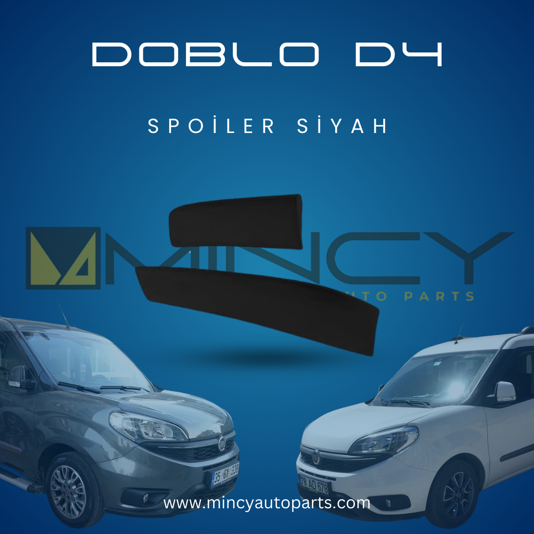 Fiat Doblo D4 Çift Kapı Spoiler