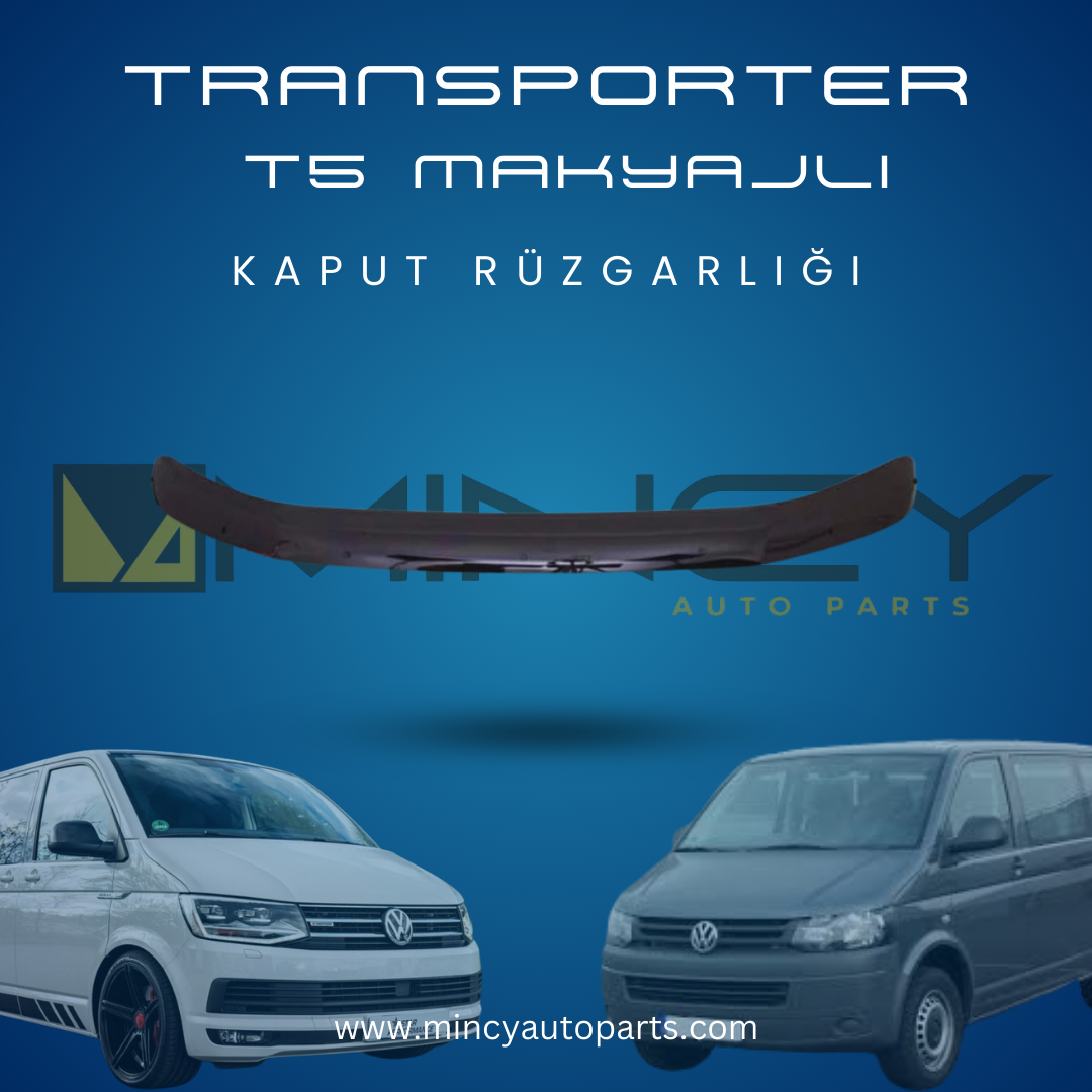 Volkswagen Transporter T5 Makyajlı Kasa Kaput Rüzgarlığı