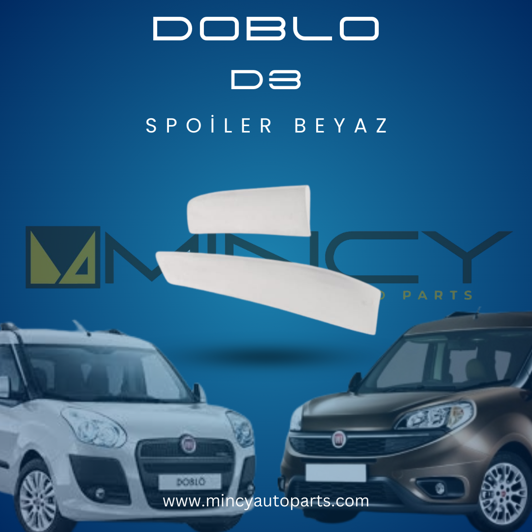 Fiat Doblo D3 Çift Kapı Spoiler
