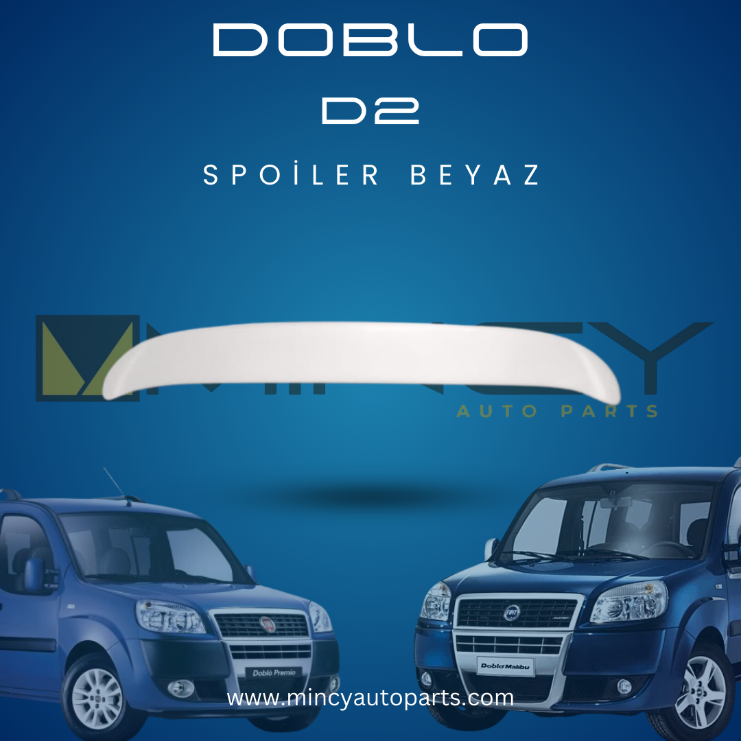 Fiat Doblo D2 Tek Kapı Spoiler