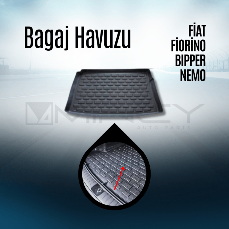 Mincy Combimix 2008-2018 Bagaj Havuzu – Fiat Fiorino, Peugeot Bipper, Citroën Nemo