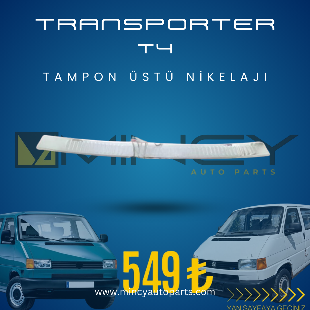 Volkswagen Transporter T4 Tampon Üstü Nikelaj