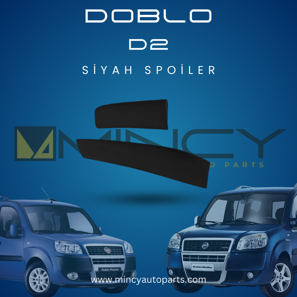 Fiat Doblo D2 Çift Kapı Spoiler