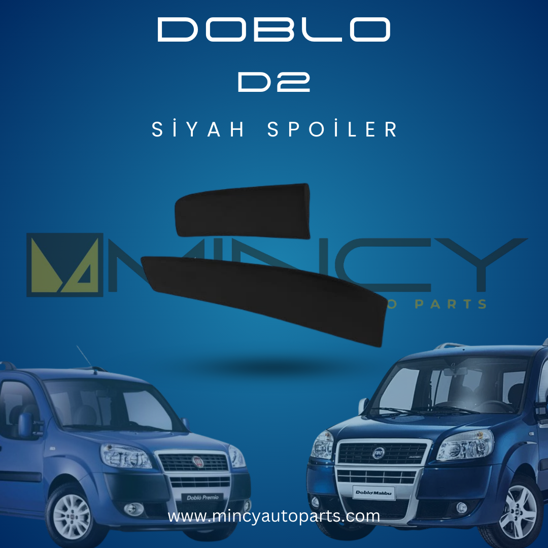 Fiat Doblo D2 Çift Kapı Spoiler