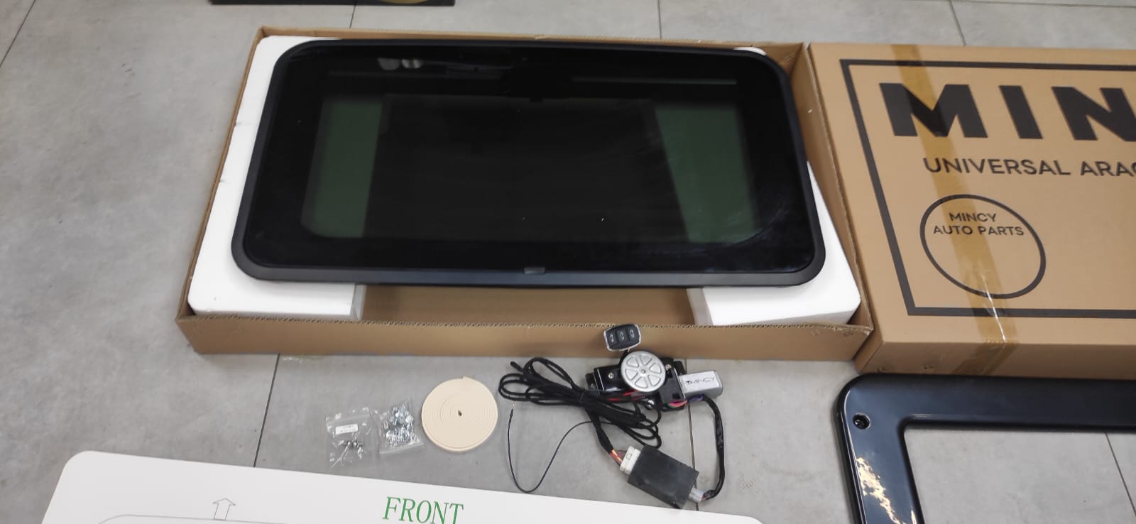 Mincy 90lık Perdeli Hafızalı Sunroof