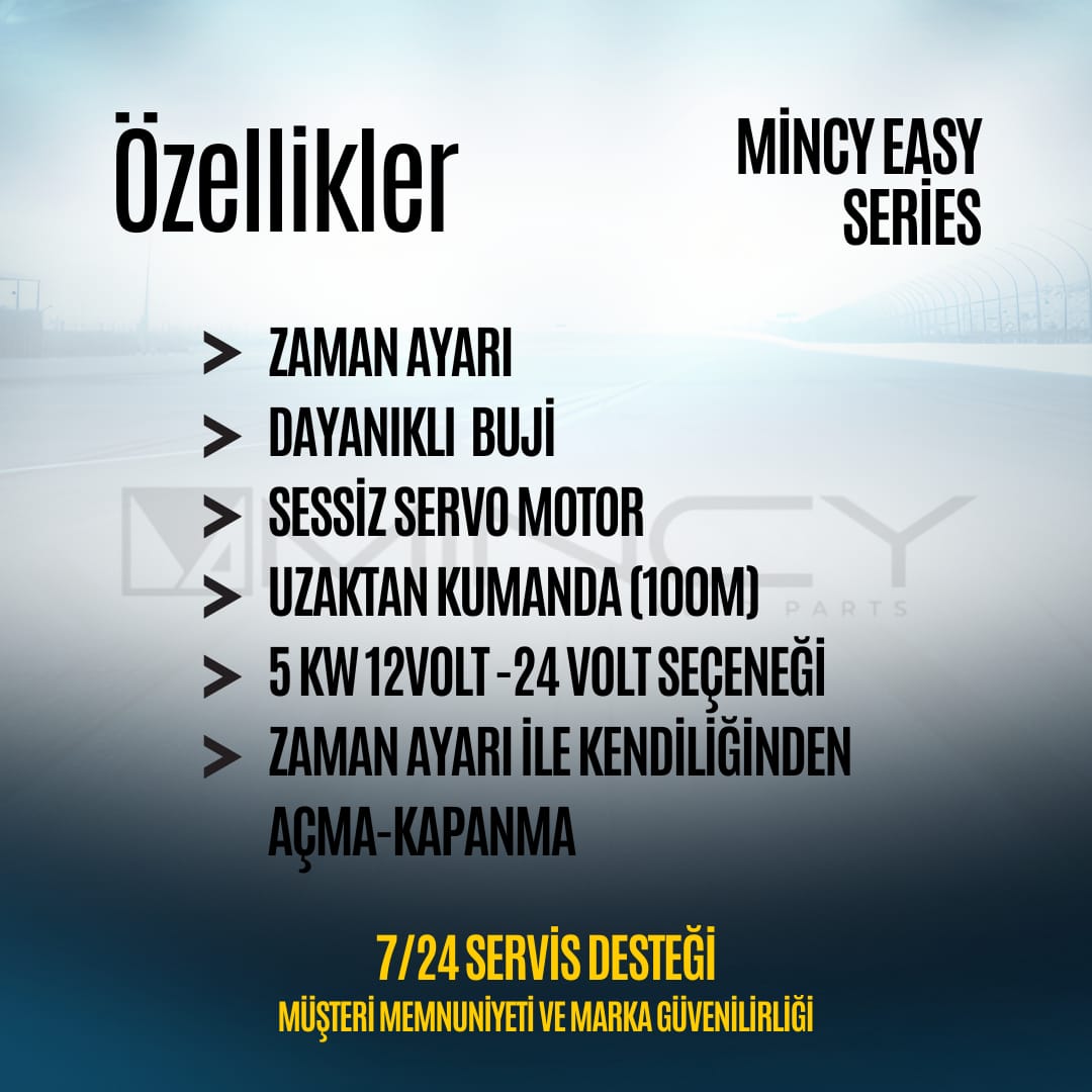 Mincy Easy Serisi Webasto