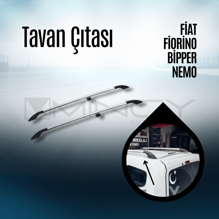 Mincy Tavan Çıtası – Fiat Fiorino, Peugeot Bipper, Citroën Nemo