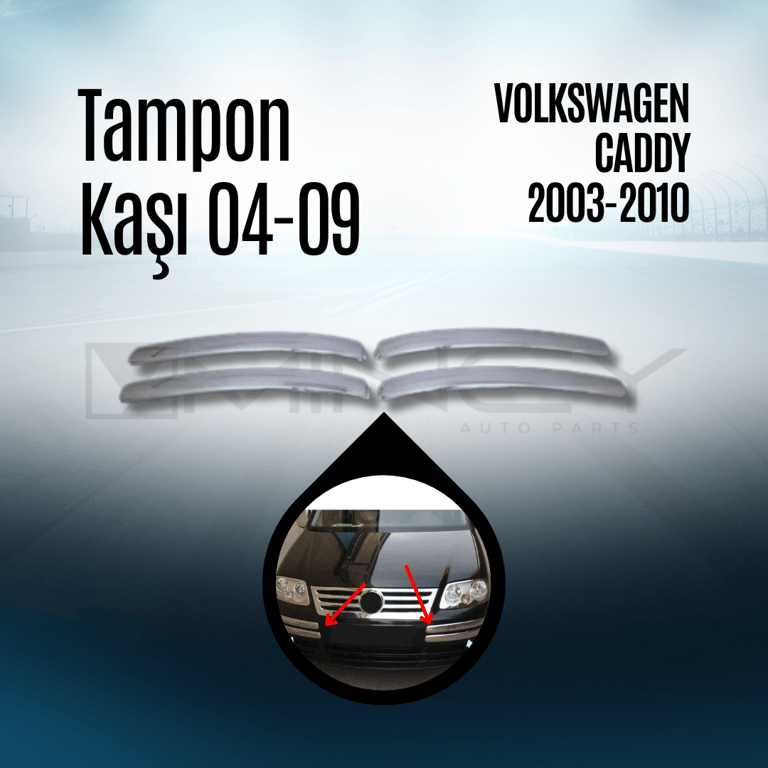 Caddy Tampon Kaşı 4 Adet (2003–2010)